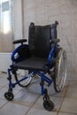 Active wheelchair in the room. Royalty Free Stock Photo