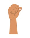 activist hand fist