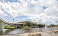 Activities in Elder Park, Adelaide, South Australia Royalty Free Stock Photo