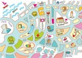 Activities map for kids