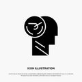 Activity, Brain, Faster, Human, Speed solid Glyph Icon vector