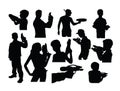 Activity People Silhouettes
