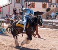 Actor at Arizona Renaissance Festival. Royalty Free Stock Photo