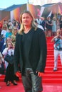 Actor Brad Pitt at Moscow Film Festival