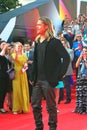 Actor Brad Pitt at Moscow Film Festival