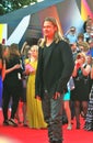 Actor Brad Pitt at Moscow Film Festival