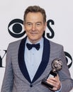 Bryan Cranston with his 2019 Tony Award in NYC