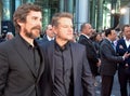 Actor Christian Bale and Matt Damon at movie premiere of Ford v Ferrari at Toronto International Film Festival 2019