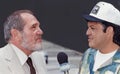 Alan King & Paul Rodriguez at the Toyota Comedy Festival Royalty Free Stock Photo