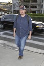 Actor/comedian Danny McBride at LAX airport Royalty Free Stock Photo