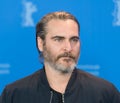 Actor Joaquin Phoenix poses during Berlinale 2018 Royalty Free Stock Photo
