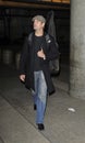 Actor josh Hollaway is seen at LAX . O Royalty Free Stock Photo