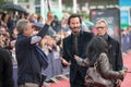 Actor Keanu Reeves attends the Knock Knock Premiere during the 41st Deauville American Film Festival Royalty Free Stock Photo