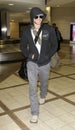 Actor Kellan lutz at LAX . Royalty Free Stock Photo