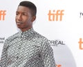 Actor Mamoudou Athie at the `Unicorn Store` premiere at 2017 Toronto International Film Festival Royalty Free Stock Photo