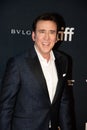 Actor Nicolas Cage in Toronto at movie premiere Butchers`s Crossing film premiere in Toronto