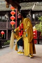 Actor Performing on Stage, Zhouzhuang