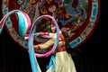 Actor of the TaipeiEYE perform Legend of Eight Immortals Crossing the Sea at Li-Yuan Peking Opera Theatre, Taipei, Taiwan, Aug 23,