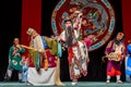 Actor of the TaipeiEYE perform Legend of Eight Immortals Crossing the Sea at Li-Yuan Peking Opera Theatre, Taipei, Taiwan, Aug 23,