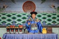 Actor who performs local drama in Neixiang County