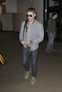 Actor Zac Efron is seen at LAX