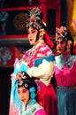 Actors of the Beijing Opera Troupe Royalty Free Stock Photo