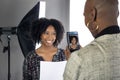 Actors Doing a Self Tape Casting Session