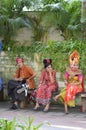 Actors at Garuda Wisnu Kencana Cultural Park Royalty Free Stock Photo