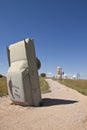 Actraction of carhenge,nebraska usa Royalty Free Stock Photo
