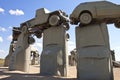 Actraction of carhenge,nebraska usa Royalty Free Stock Photo