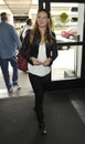 Actress Anna Torv is seen at LAX