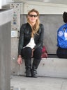 Actress Anna Torv is seen at LAX