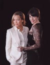 Kate Hudson and Liv Tyler in New York City in 2009 Royalty Free Stock Photo
