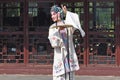 Opera Actress dress up for chinese opera show in beijing theatre festival