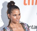 Halle Berry at the `Kings` premiere Royalty Free Stock Photo