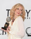 Judith Light Holds her Statuette at the 2012 Tony Awards in New York City