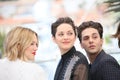 Actress Marion Cotillard, Xavier Dolan, Lea Seydoux