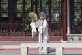 Actress play Beijing Opera in beijing theatre festival