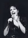 Liza Minnelli Performs at a Chicago Concert Royalty Free Stock Photo