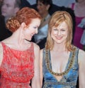 Marcia Cross & Laura Linney at 2005 Tony Awards in New York City