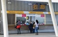 ACTV ticket office in Lido for the waterbus Royalty Free Stock Photo