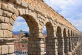 The Acueduct (Segovia, Spain) Royalty Free Stock Photo