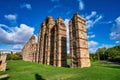 The Acueducto de los Milagros, Miraculous Aqueduct in Merida, Extremadura, Spain Royalty Free Stock Photo