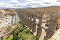 Acueducto de Segovia, a Roman aqueduct built in the 1st century AD. Segovia, Spain.