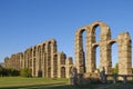 Acueducto Los Milagros Merida Badajoz aqueduct Royalty Free Stock Photo