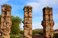 Acueducto Los Milagros Merida Badajoz aqueduct Royalty Free Stock Photo