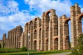 Acueducto Los Milagros Merida Badajoz aqueduct Royalty Free Stock Photo