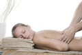 Acupressure Massage Royalty Free Stock Photo