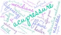 Acupressure Word Cloud