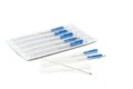 Acupuncture needles Royalty Free Stock Photo